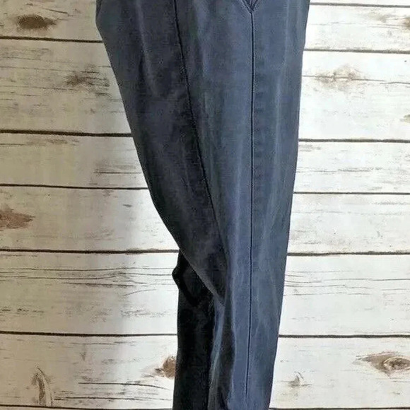 ANN TAYLOR LOFT Women Zip Up Modern Skinny Ankle Pockets Blue Pants Sz 8 Petite - Picture 2 of 11